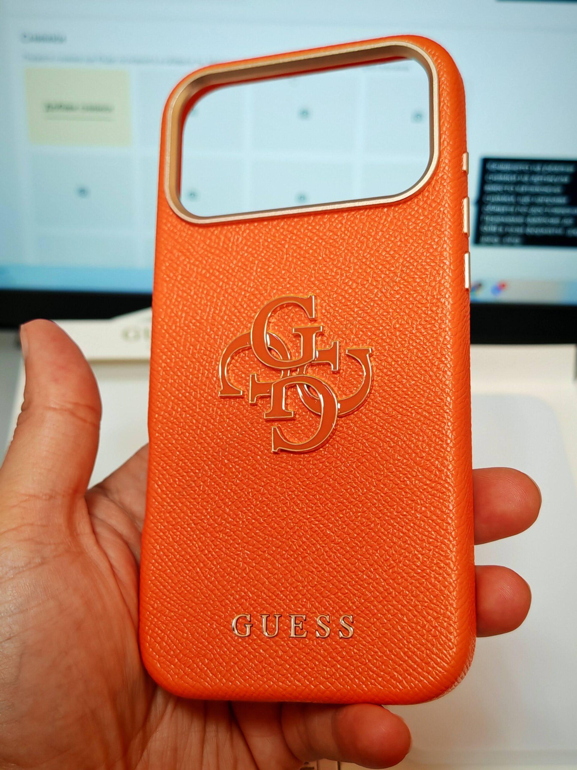 GUESS Калъф Кейс за iPhone 17 Pro Max / Orange / Оригинал / - Image 9