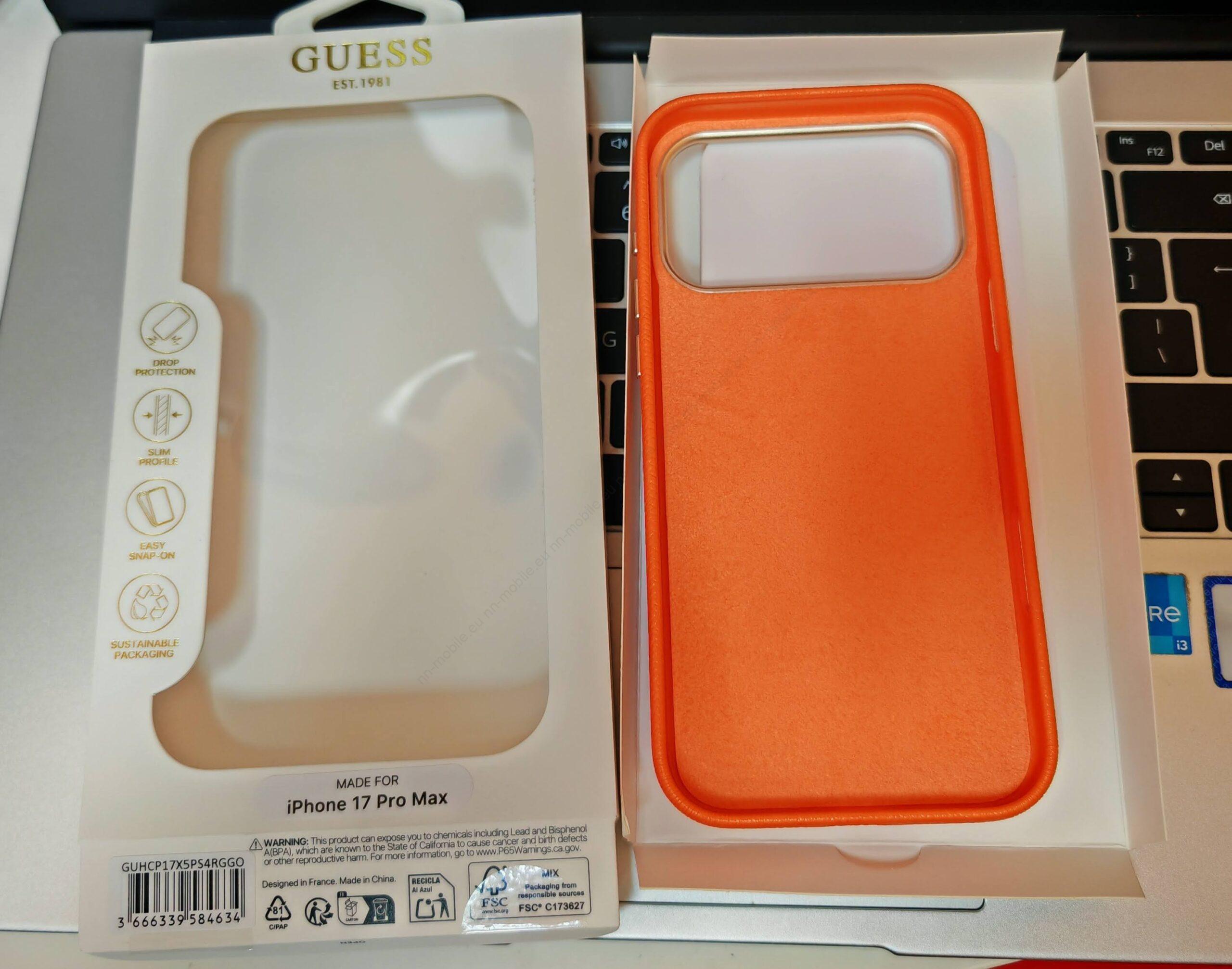 GUESS Калъф Кейс за iPhone 17 Pro Max / Orange / Оригинал / - Image 10