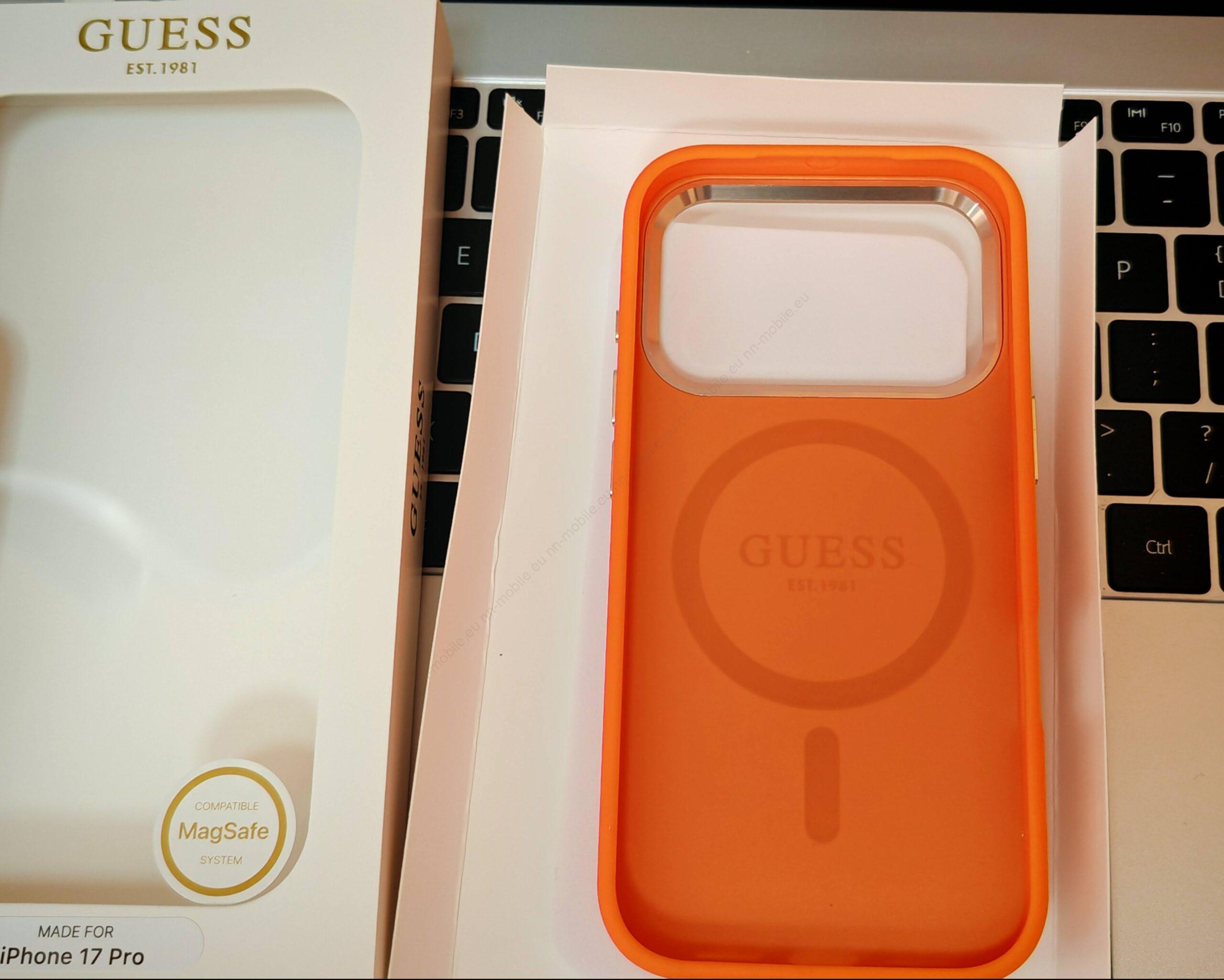 GUESS Калъф Кейс Magsafe за iPhone 17 Pro / Orange / Оригинал / - Image 10