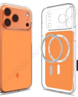 Твърд калъф Spigen Ultra Hybrid T с MagSafe за iPhone 17 Pro ACS10477 / 17 Pro Max ACS10474 / Гланцово оранжев / Оригинал