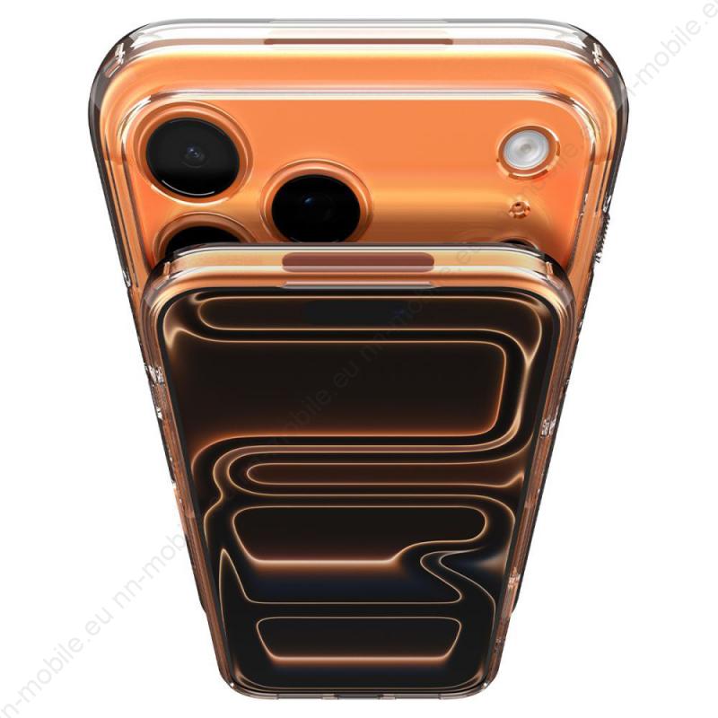 Твърд калъф Spigen Ultra Hybrid T с MagSafe за iPhone 17 Pro ACS10477 / 17 Pro Max ACS10474 / Гланцово оранжев / Оригинал - Image 5