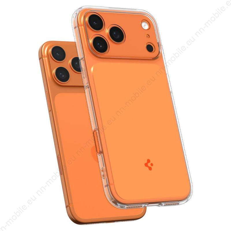 Твърд калъф Spigen Ultra Hybrid T с MagSafe за iPhone 17 Pro ACS10477 / 17 Pro Max ACS10474 / Гланцово оранжев / Оригинал - Image 7