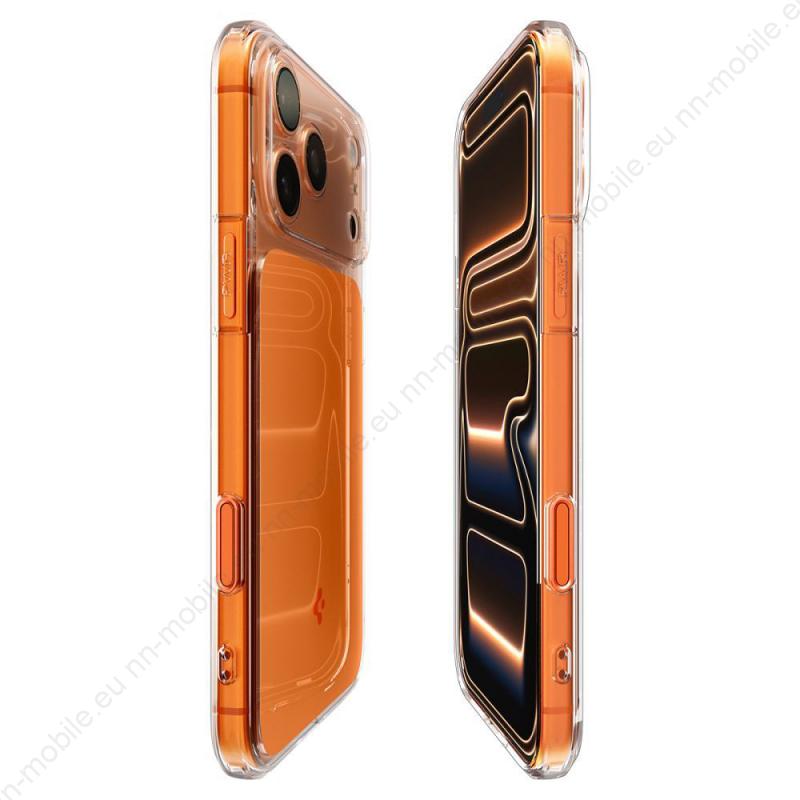 Твърд калъф Spigen Ultra Hybrid T с MagSafe за iPhone 17 Pro ACS10477 / 17 Pro Max ACS10474 / Гланцово оранжев / Оригинал - Image 6