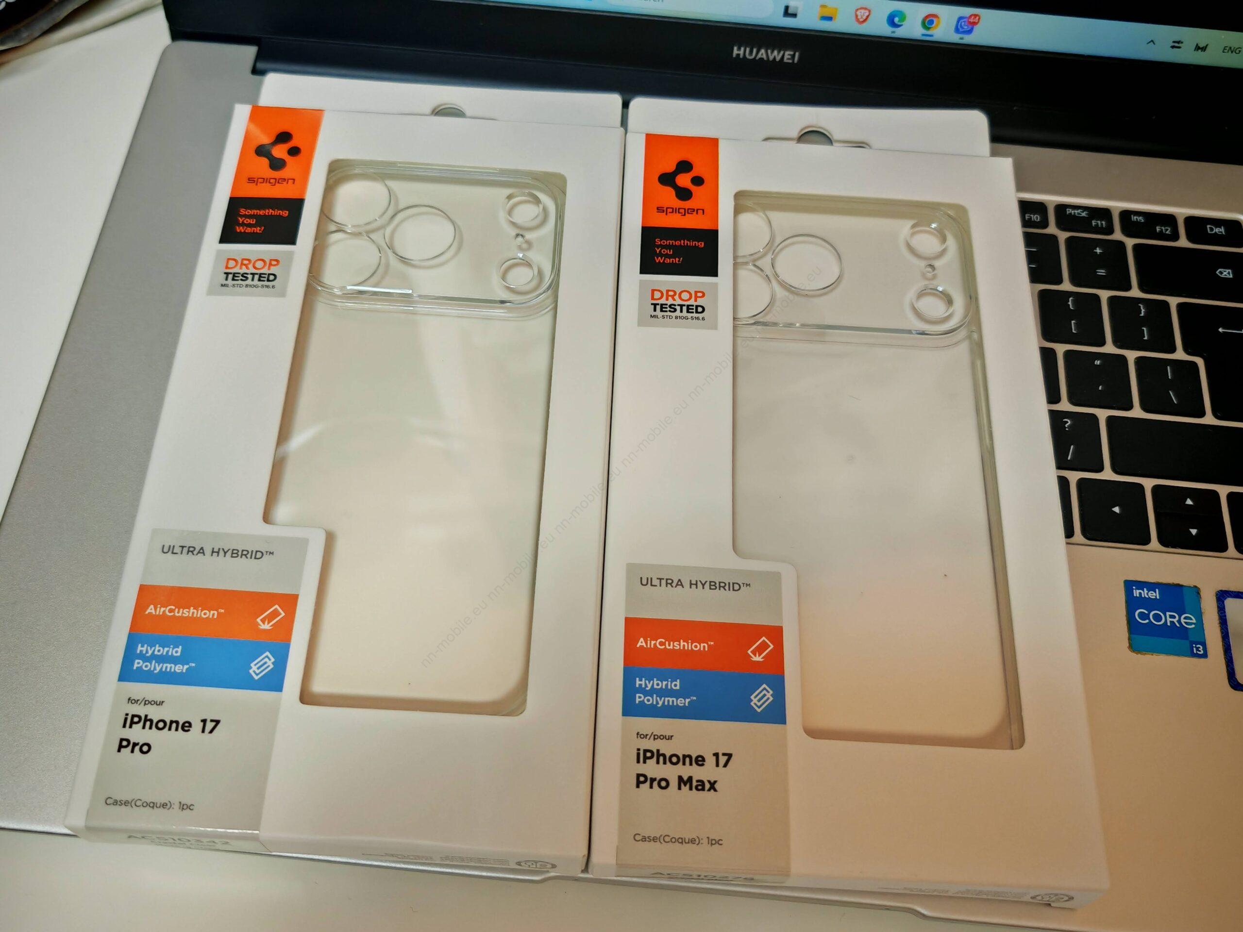 Твърд калъф Spigen Ultra Hybrid за iPhone 17 Pro 17 Pro Max / Кристално прозрачен / ACS10278 / ACS10342 / - Image 5