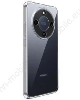 Удароустойчив силиконов кейс за Honor Magic 8 Lite / Кристално Прозрачен /