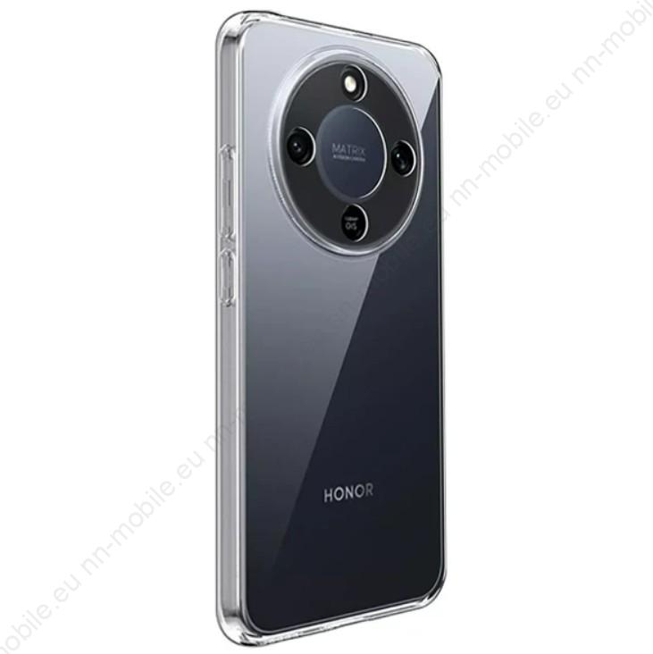 Удароустойчив силиконов кейс за Honor Magic 8 Lite / Кристално Прозрачен / - Image 2