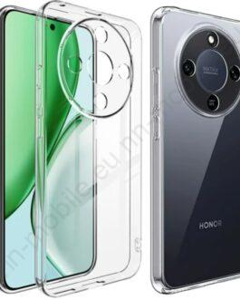Удароустойчив силиконов кейс за Honor Magic 8 Lite / Кристално Прозрачен /
